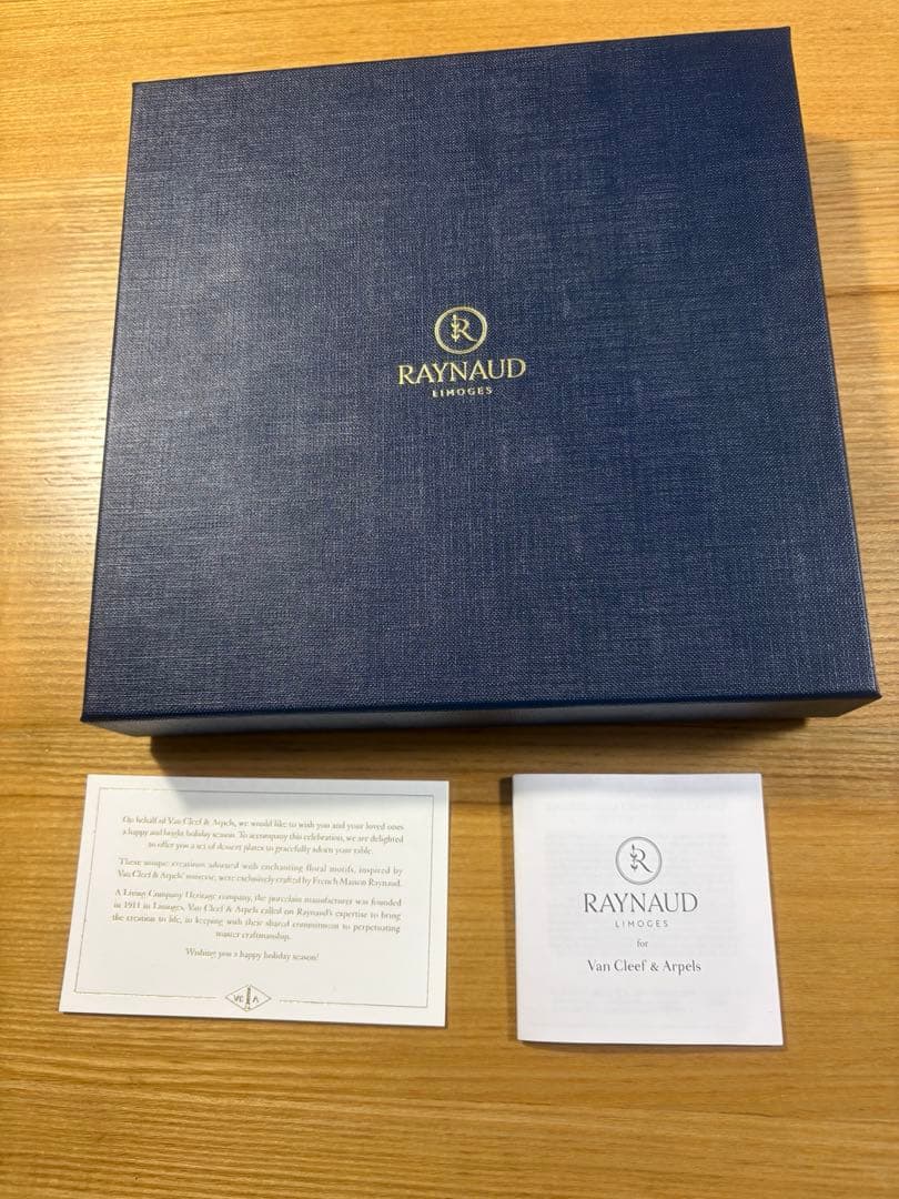 ヴァンクリーフ＆アーペル　プレート　レイノーリモージュ　顧客限定品