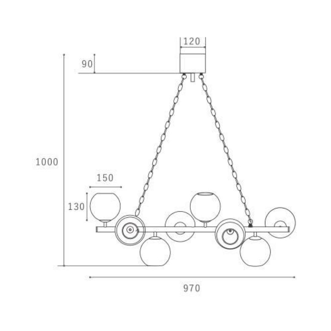 BIARRITZ 8 ビアリッツ8 ペンダントランプ GS-018