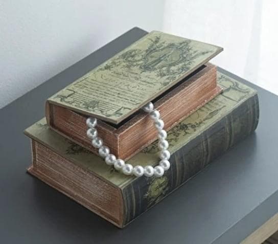 ブックボックス 小物入れ ボックス アンティーク ビンテージ 85124BB