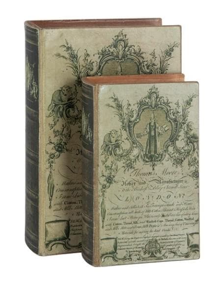 ブックボックス 小物入れ ボックス アンティーク ビンテージ 85124BB