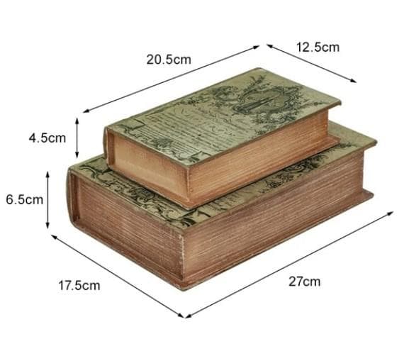 ブックボックス 小物入れ ボックス アンティーク ビンテージ 85124BB