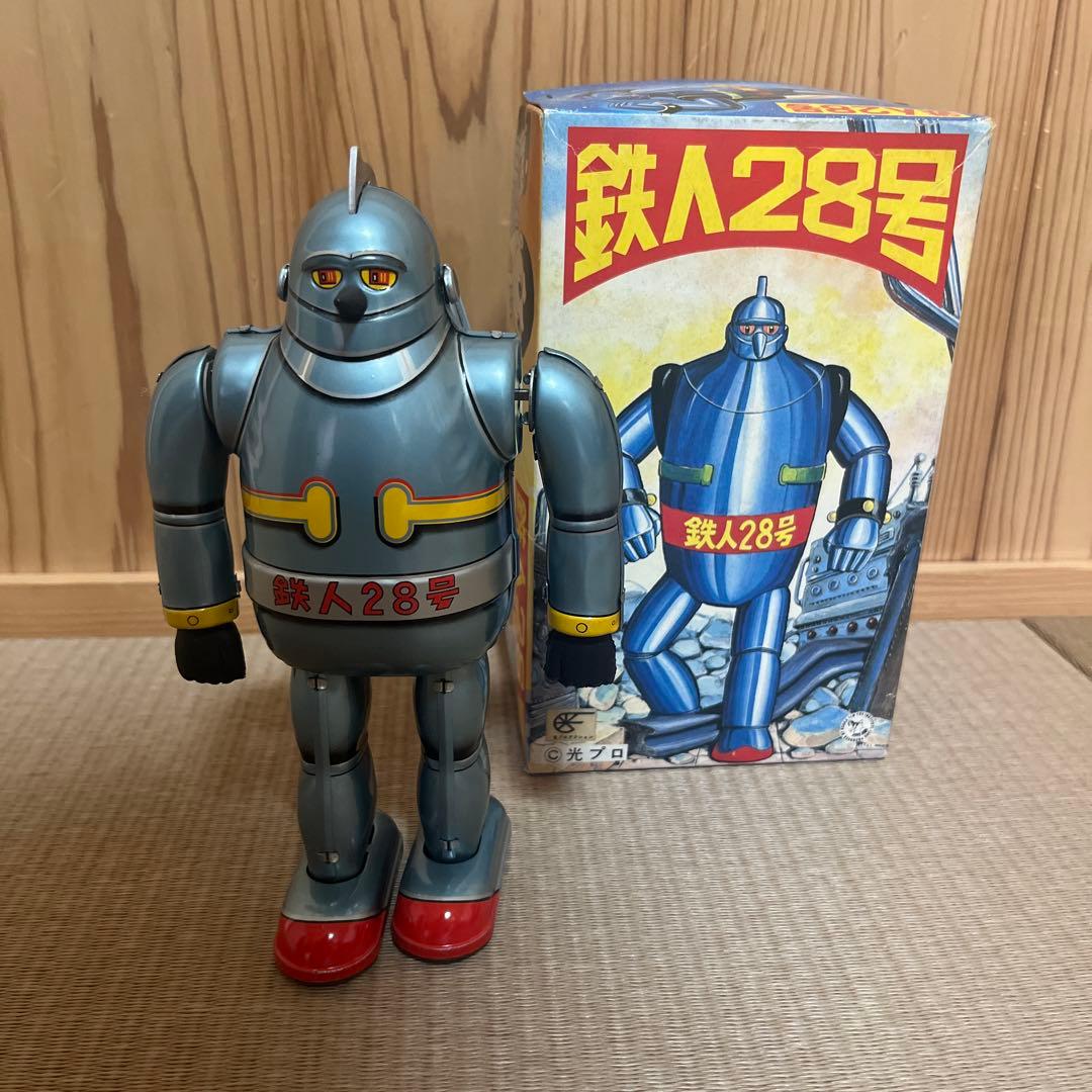 鉄人28号 フィギュア ブリキ　1970年の復刻版