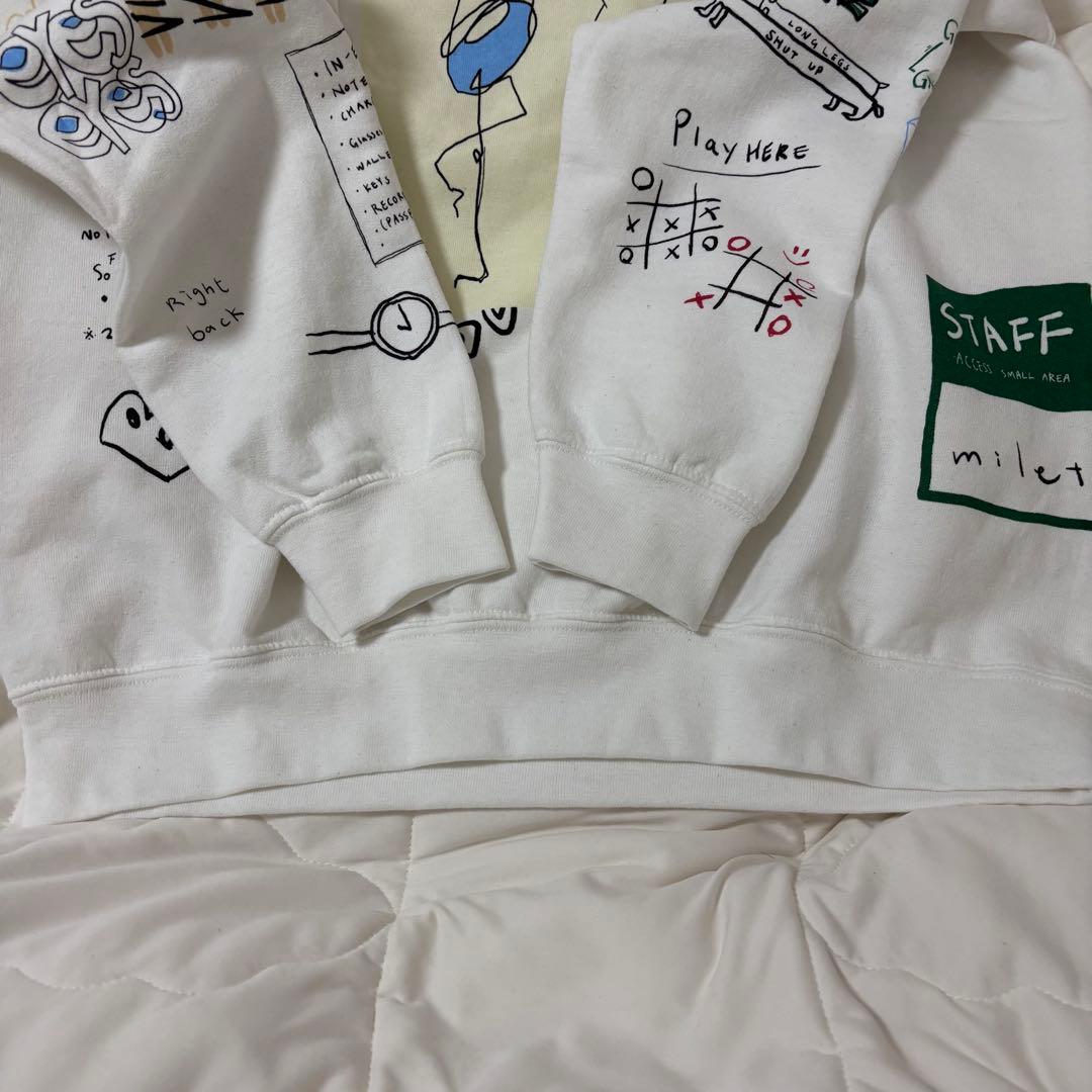 milet GREEN LIGHTSツアー Sweat Shirt Mサイズ - メルカリ