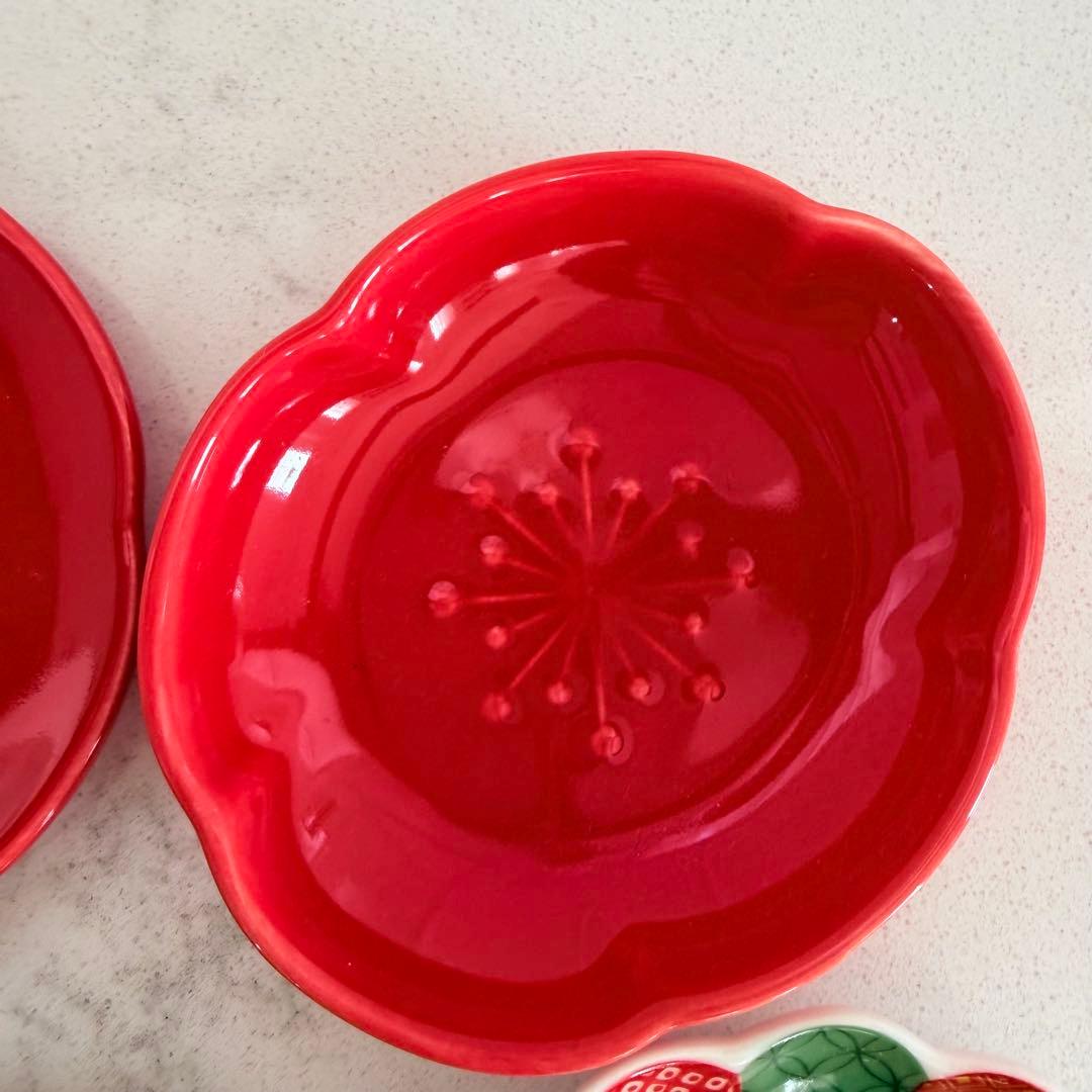 新品】豆皿 花デザイン 皿セット 6枚 晴れの日 お祝い - メルカリ