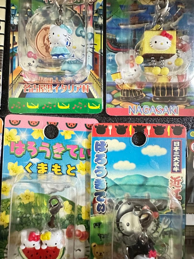 レアご当地 キティ 限定キティ28種 根付・ストラップ