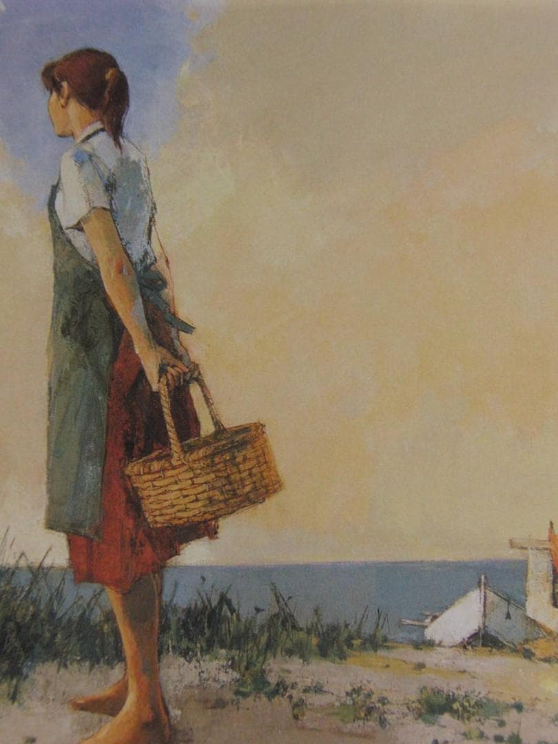 西健吉、【浜】、希少な額装用画集より、新品額装付、状態良好 - メルカリ