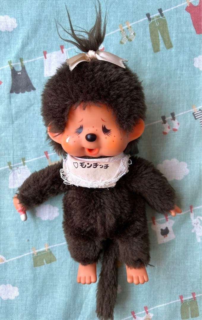 ふたごのモンチッチ 泣き顔女の子 【昭和レトロ レア】セキグチ - メルカリ