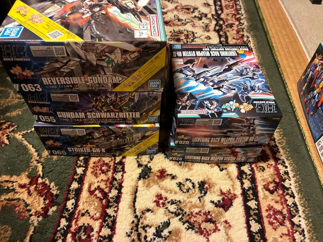 ガンプラセット ガンダムビルドファイターズセットガンダムビルドファイターズトライ