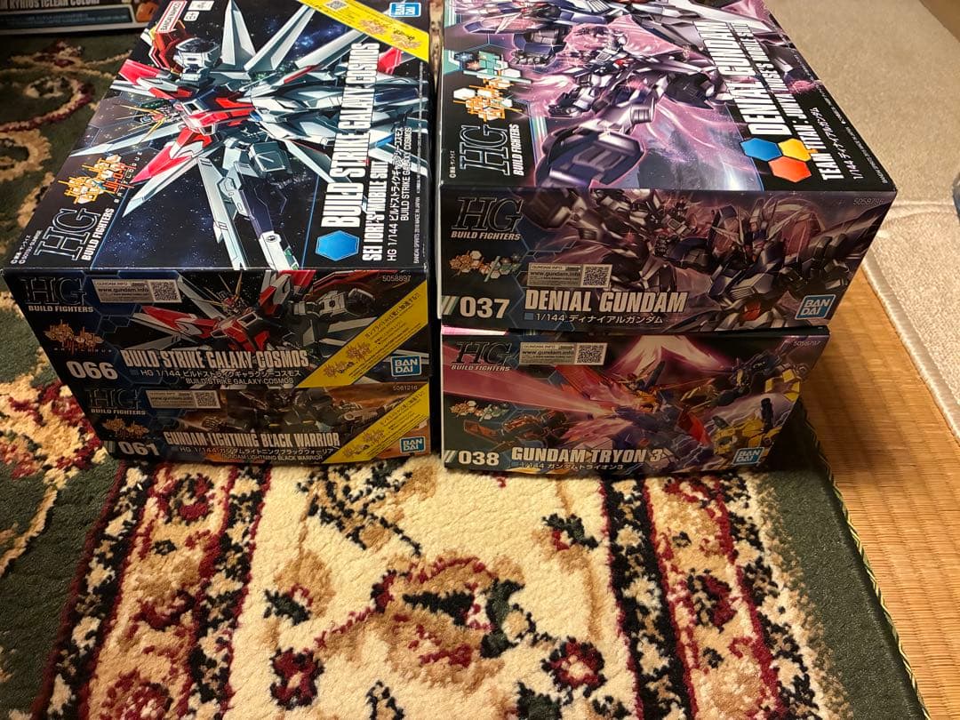 ガンプラセット ガンダムビルドファイターズセットガンダムビルドファイターズトライ