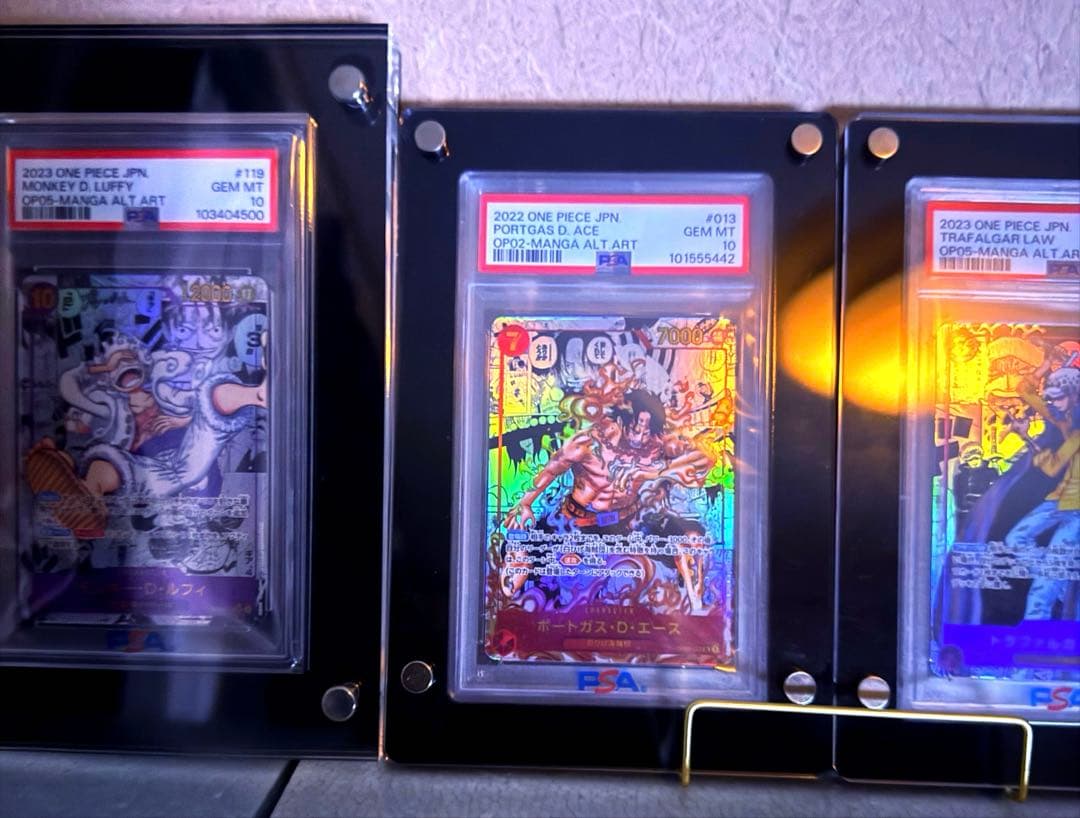 ワンピースカード ポケモンカード PSA専用ローダー PSA専用スリーブ約