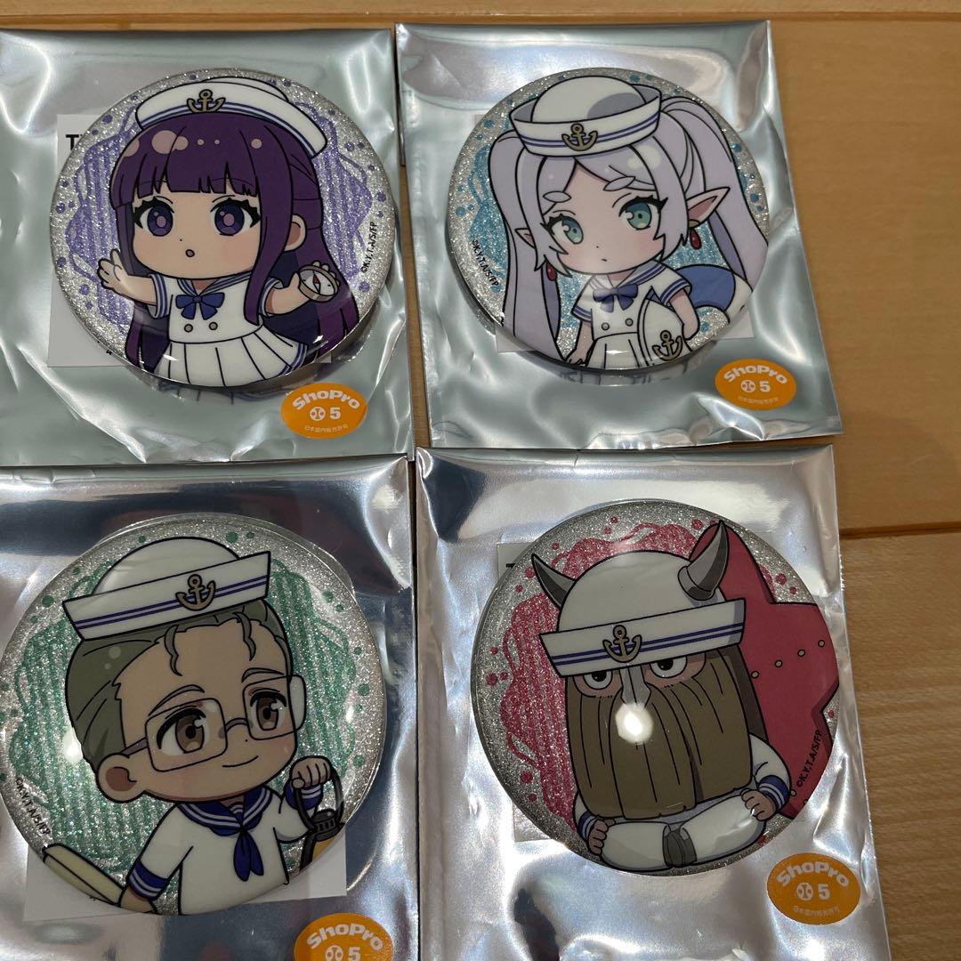 葬送のフリーレン ラグーナ テンボス 4点セット ラグナシア 缶バッチ