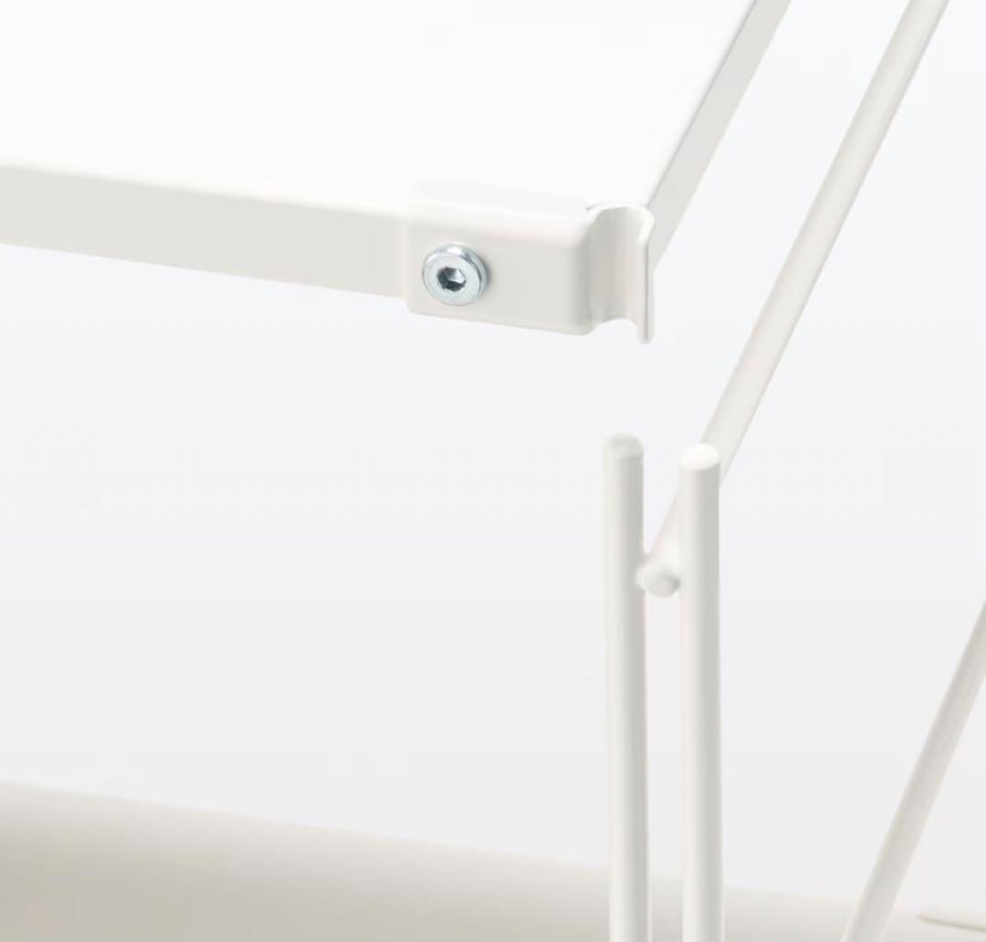 無印 新品スチールユニットシェルフ スチール棚セット ワイドミニ ライトグレー