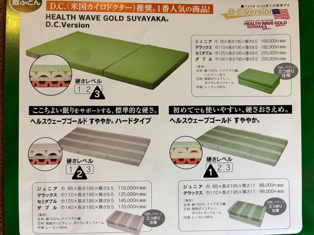 【廃盤レア品】ヘルスウェーブ ゴールド ジュニア