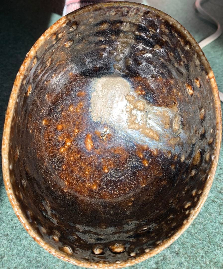 希少 17世紀 江戸前期頃 尾呂茶碗 アンティーク