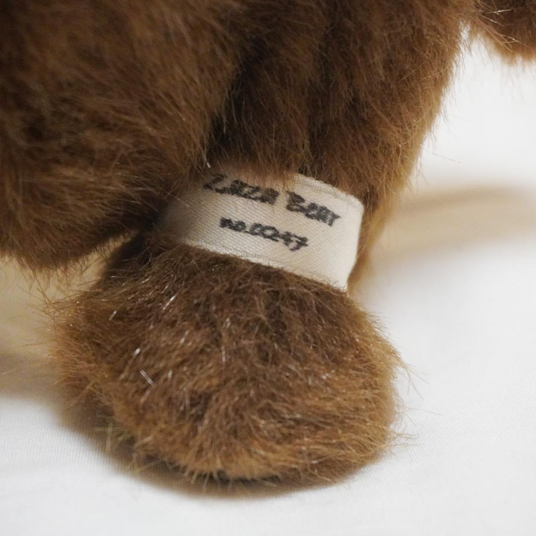 Zaza Bear シリアルNo入りテディベア