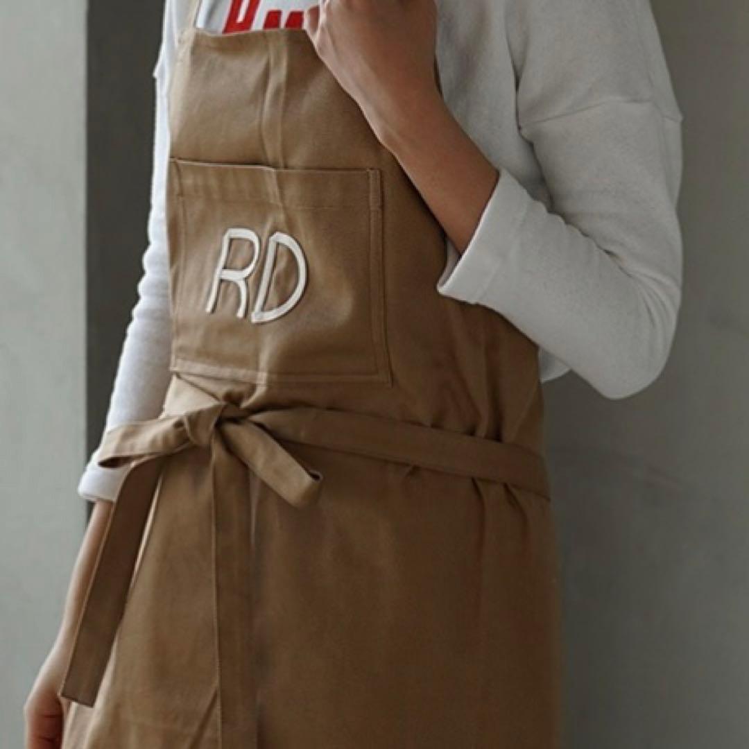 【未使用品】 オールドマンズテーラー　R&D.M.Co エプロン ブルー