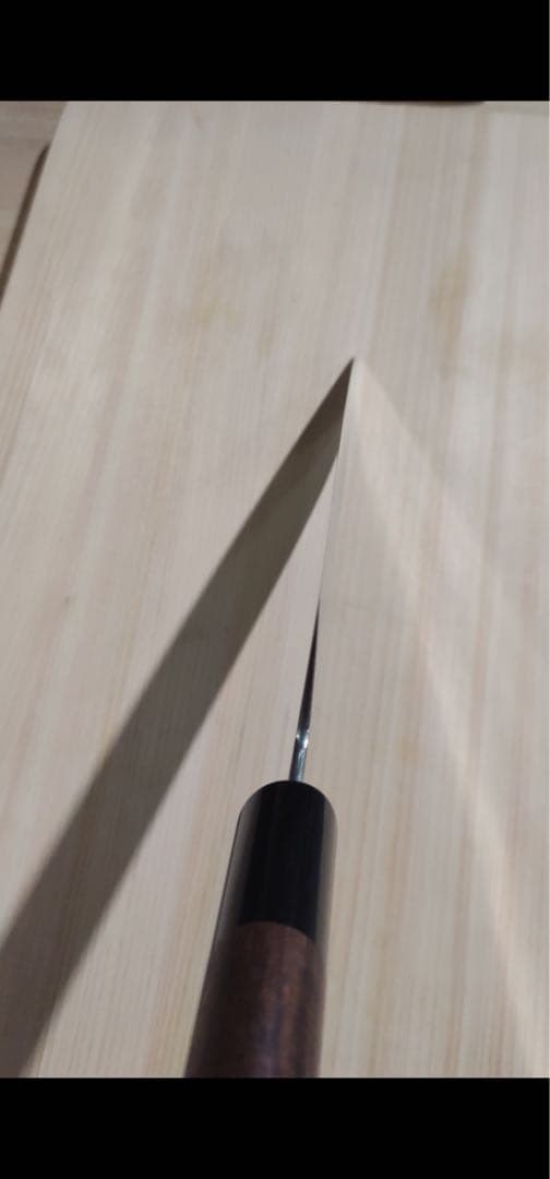 日野浦司作 ダマスカス　ATS34 牛刀　210mm