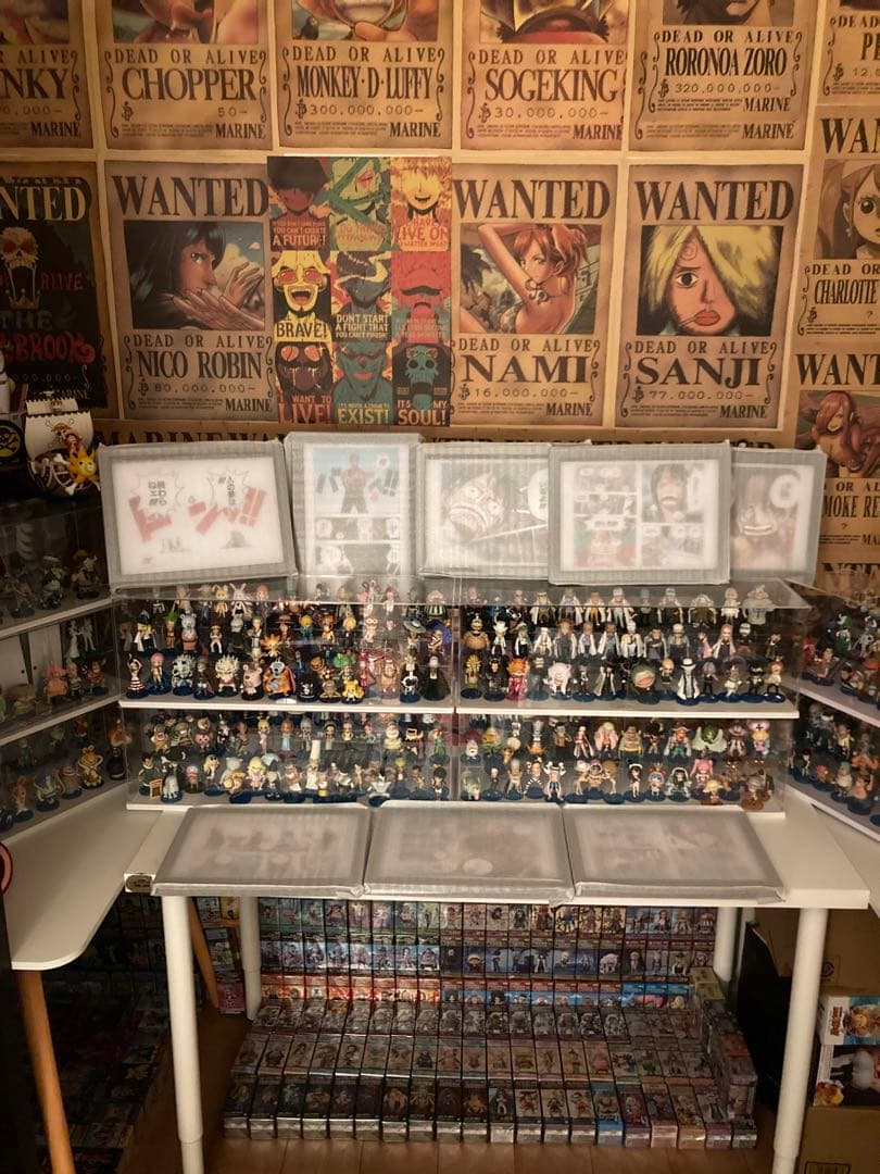 ⭐️ワンピース　名場面　レア 額縁ポスター絵 8個枚セット