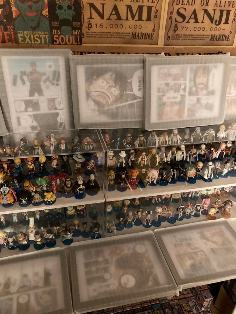 ⭐️ワンピース　名場面　レア 額縁ポスター絵 8個枚セット