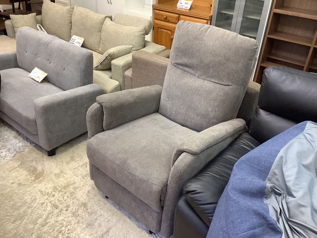 サンコウ 電動リクライニング1人掛けソファー