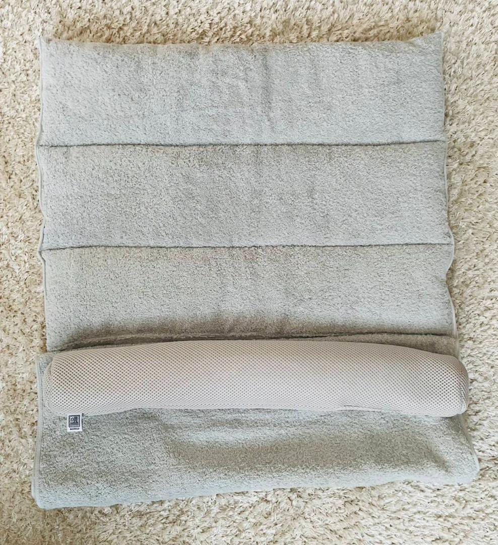 今治タオル❣️今治睡眠用タオル2 グレー 鬼美品試しただけ