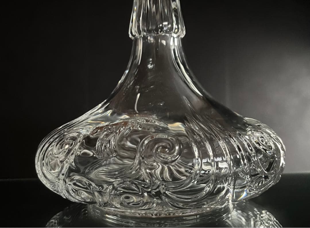 Baccaratバカラ / ※極稀少 大型デカンタ 1.7kg 七面鳥 ターキー