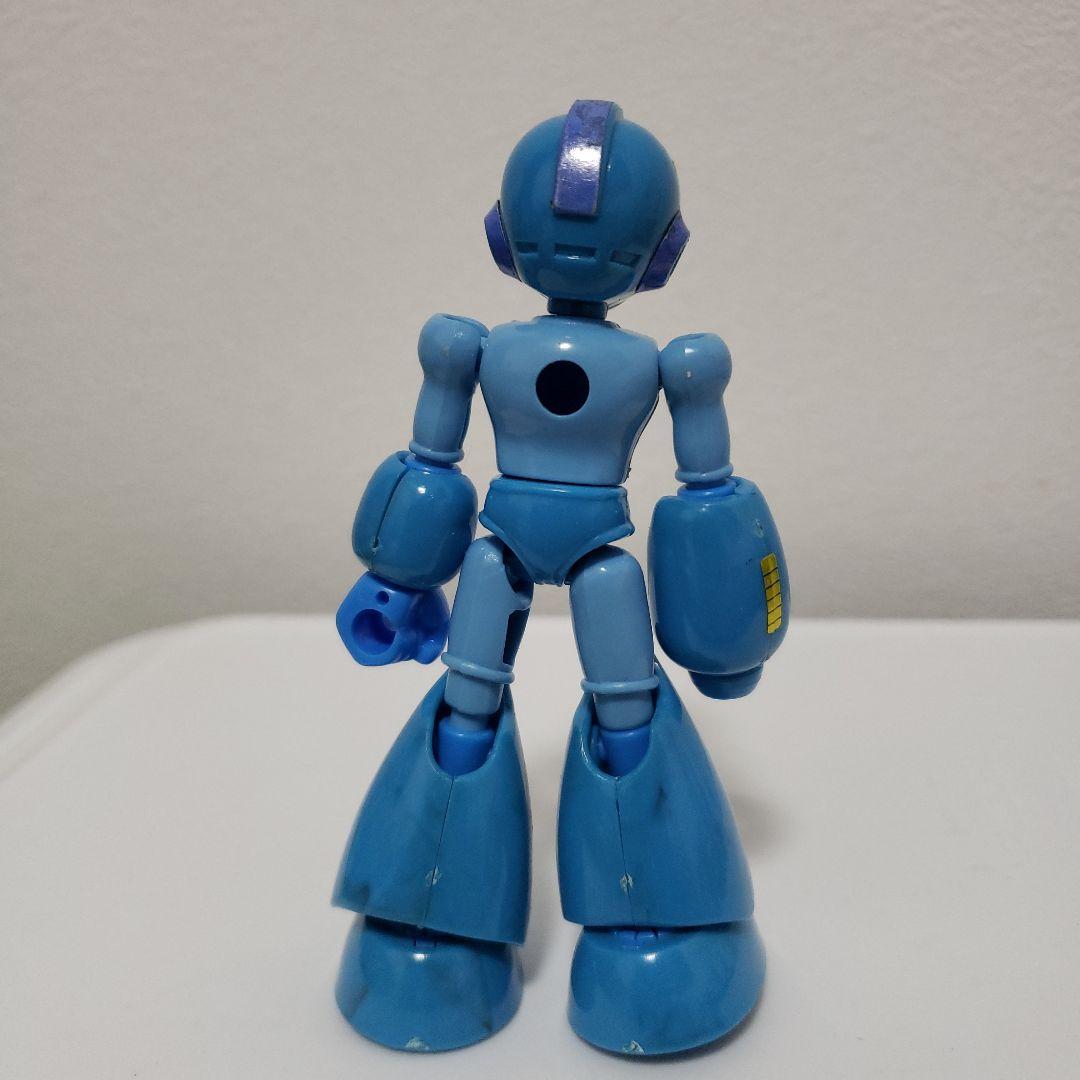 ロックマン プラ フィギュア レトロ レア 可動式 昔 グッズ ファミコン