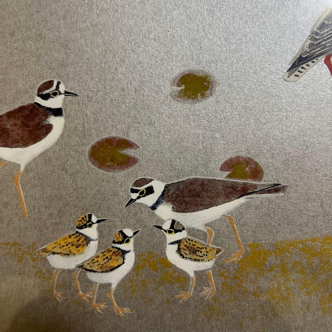 レア！！！ 上村淳之 シルクスクリーン 鳥の四季 - メルカリ