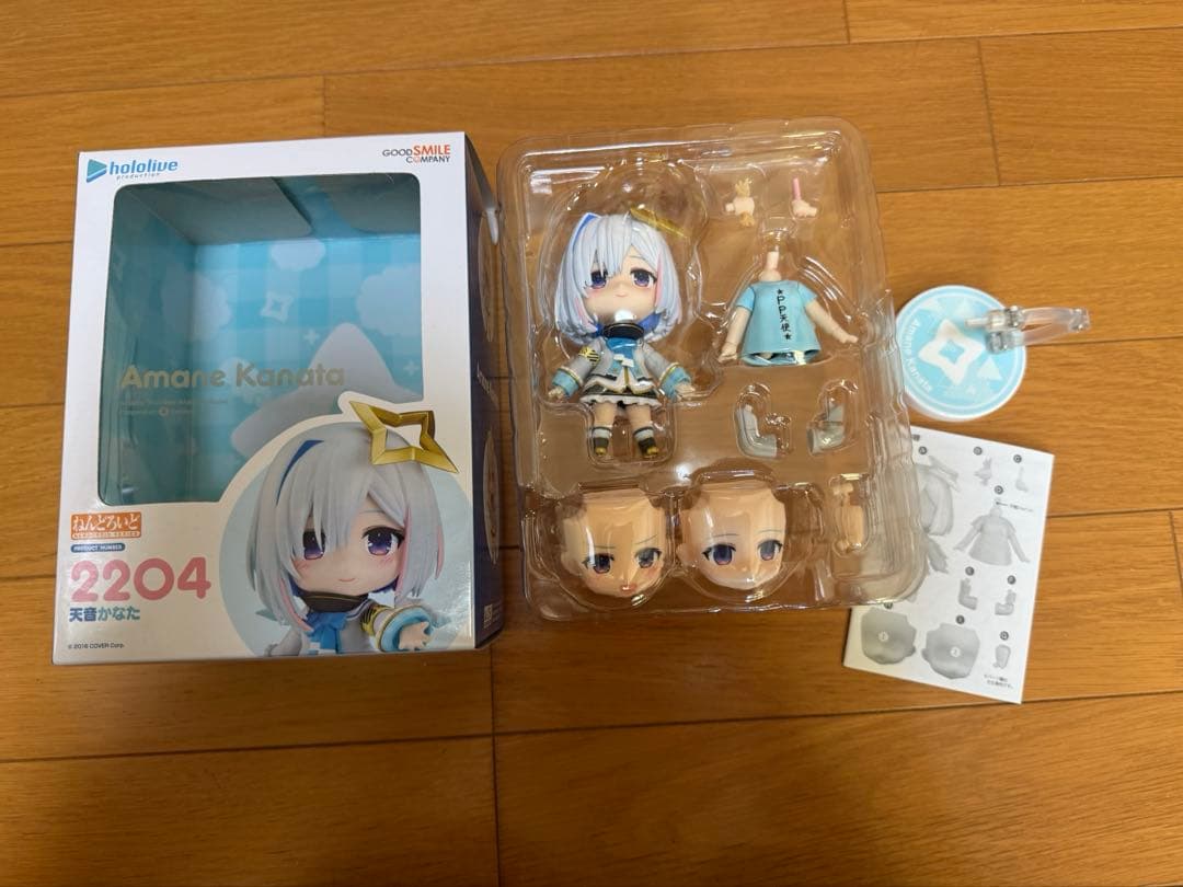 ねんどろいど　ホロライブ４体セット 天音かなた他