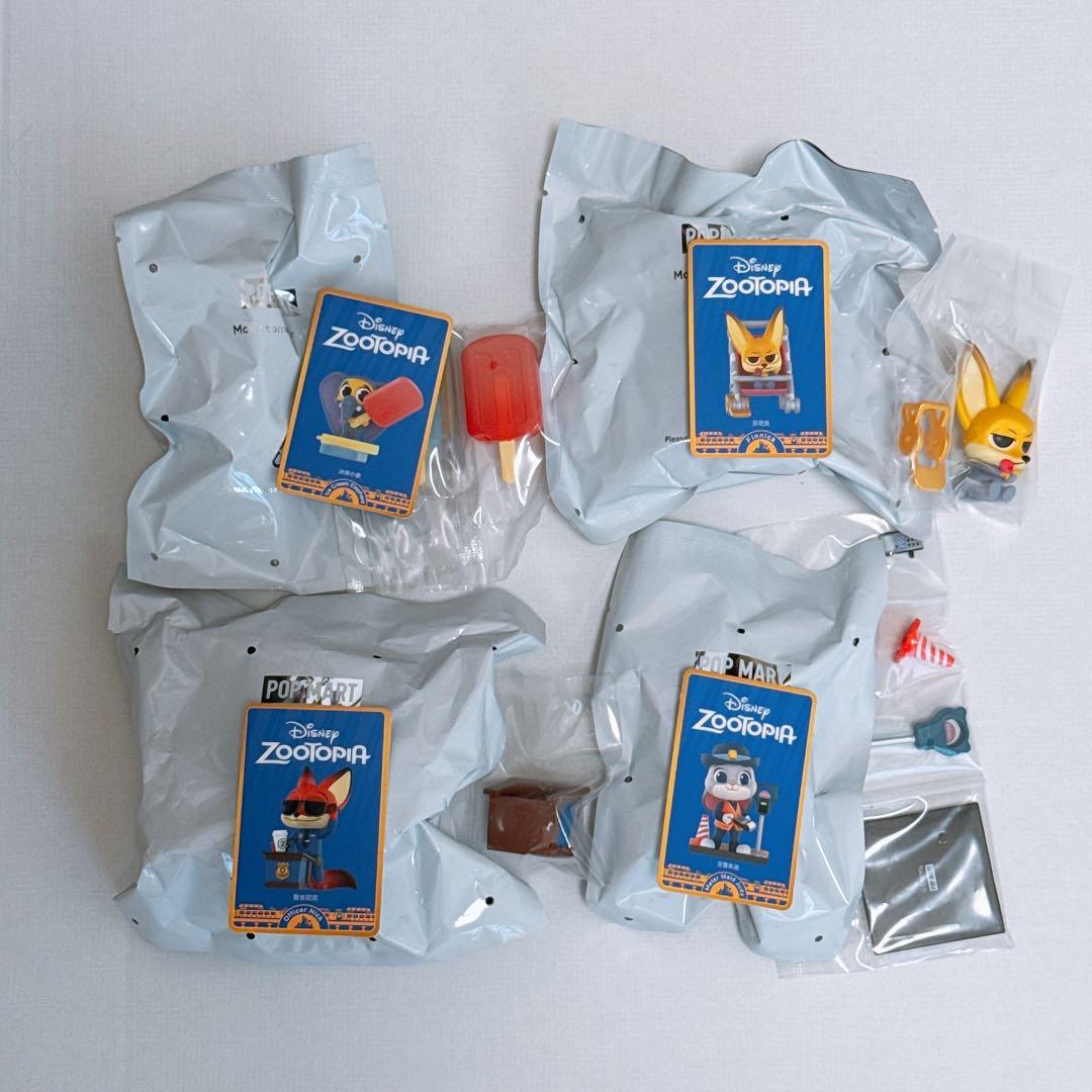 a*様 ズートピア popmart ポップマート ニック ジュディ フィニック