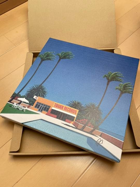 永井 博 X tower records 限定 ファブリックパネル キャンバス