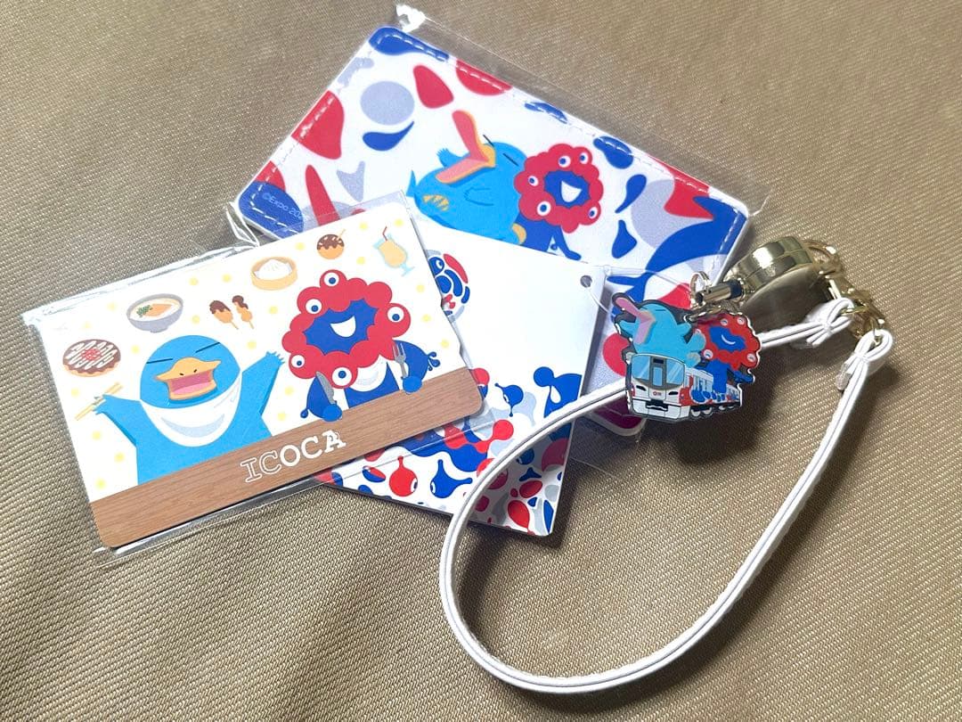 大阪・関西万博】JR西日本限定 ミャクミャク パスケース＆ICOCAカード