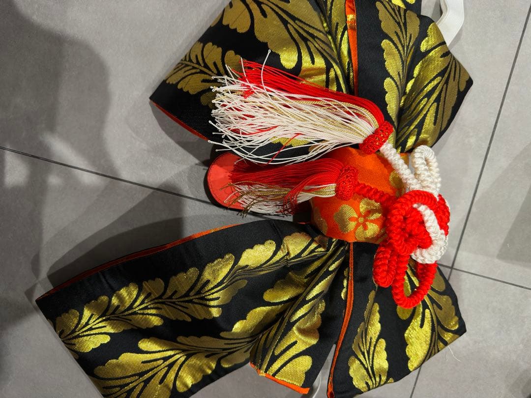 高級総絞り　正絹　七五三　着物　フルセット