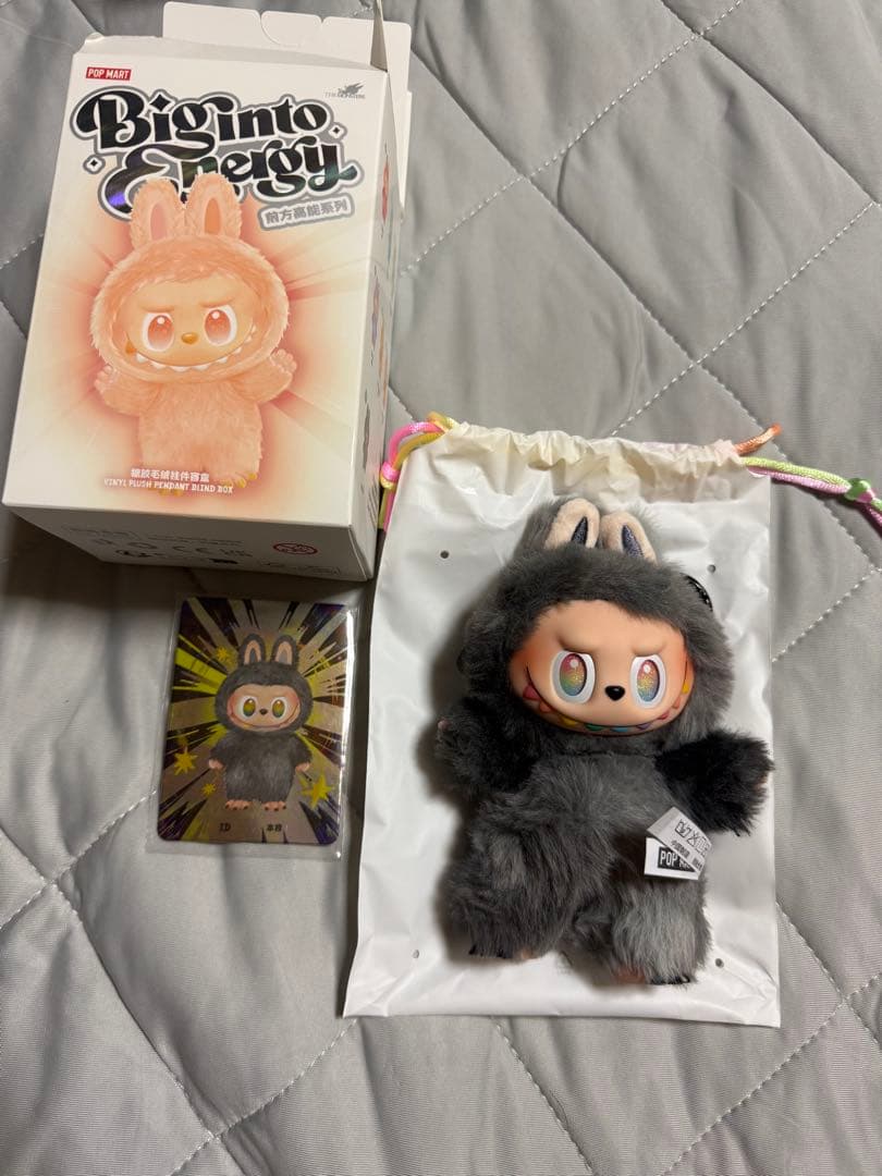 正規品 LABUBU Energy ID ラブブ エナジー シークレット 黒レア - メルカリ