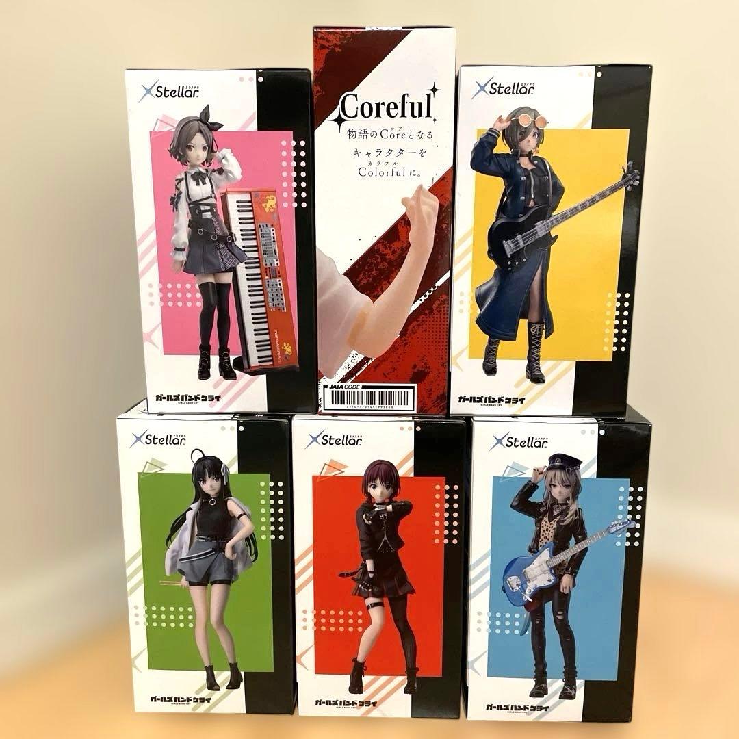 ガールズバンドクライ フィギュア 6点セット ① - メルカリ