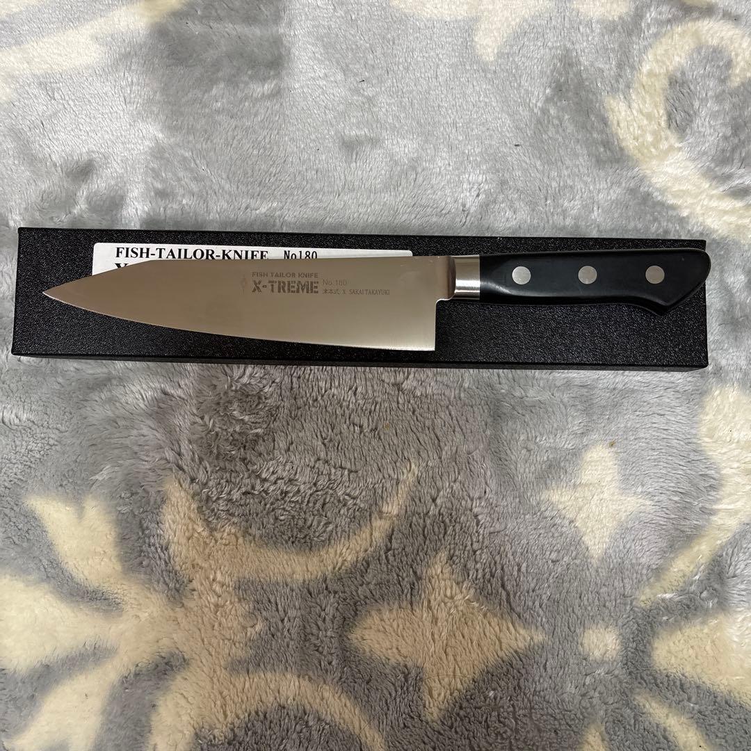 津本式　18センチ　包丁　新品未使用