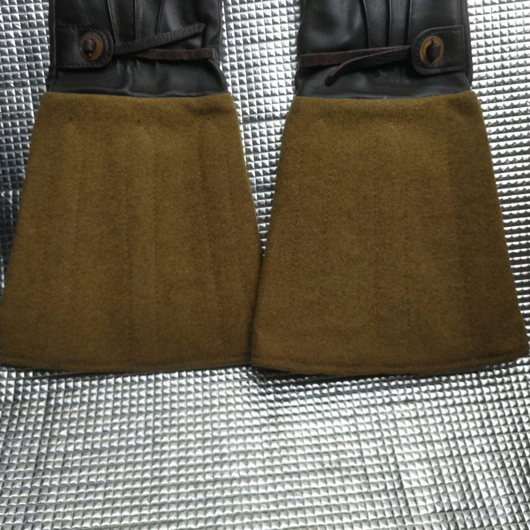 日本陸軍　戦車兵　手袋　複製品　Lサイズ