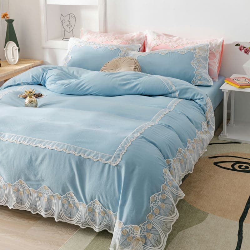 コットンキルトカバーピュアコットンピンクキルトガールハート