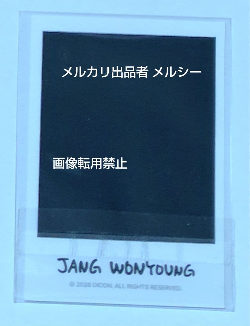 IVE ウォニョン Dicon KAKAO 特典 インスタントフォトカード 新品