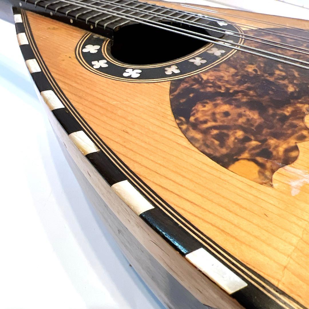 Pietro Tonelli Napoli マンドリン インレイ ピエトロトネリ