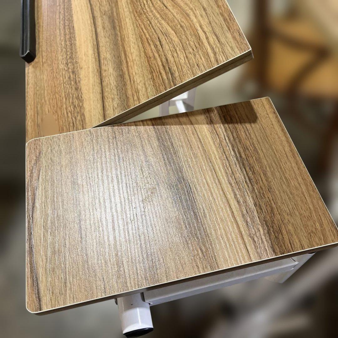 スタンディングPCデスク◇角度調整可能◆ゲームにも◇美品◆キャスター付