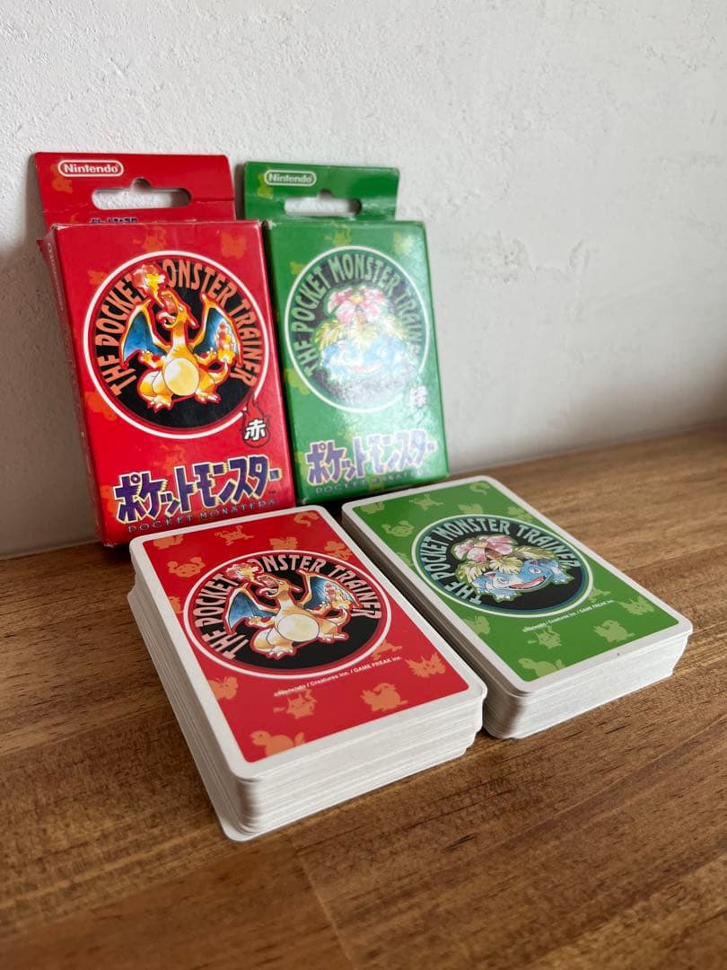 ポケモントランプ　赤　緑　欠品なし