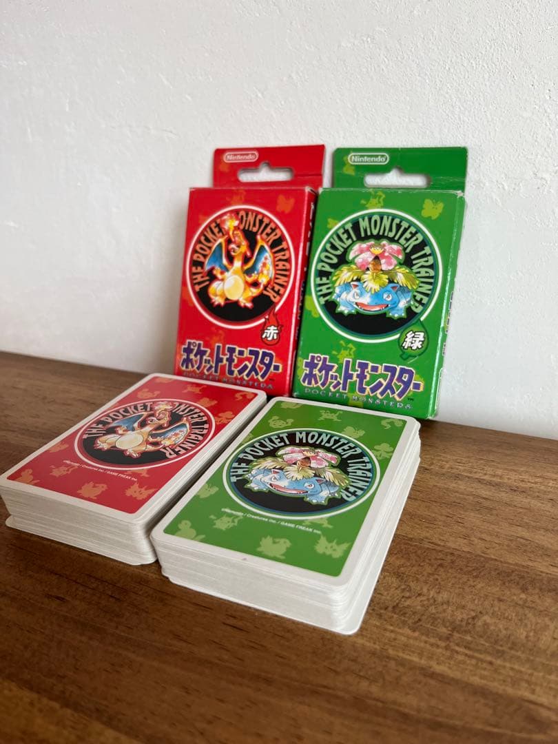 ポケモントランプ　赤　緑　欠品なし