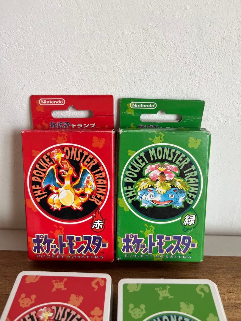 ポケモントランプ　赤　緑　欠品なし