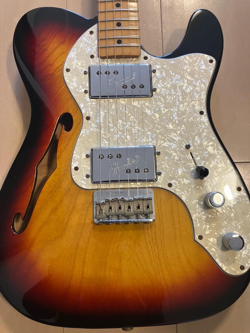 Fender Mexico Telecaster Thinline サンバースト - メルカリ