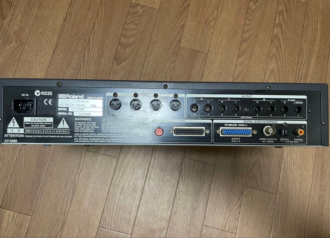 【Roland XV-5080】ローランド 音源モジュール 拡張ボード2枚付