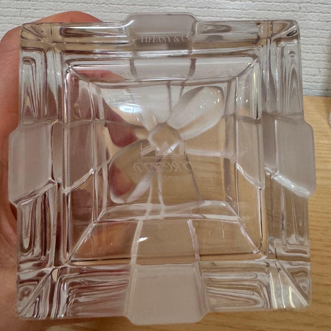 ティファニー クリスタルボウボックス 小物入れ2個セット - メルカリ