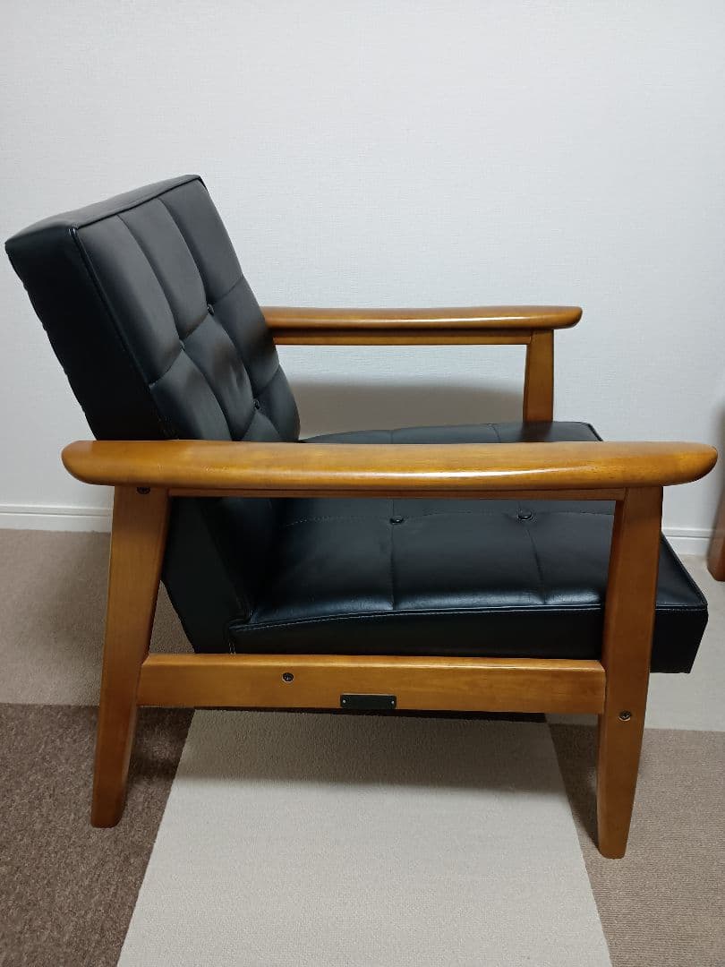 カリモク60 Kチェア1シータースタンダードブラック