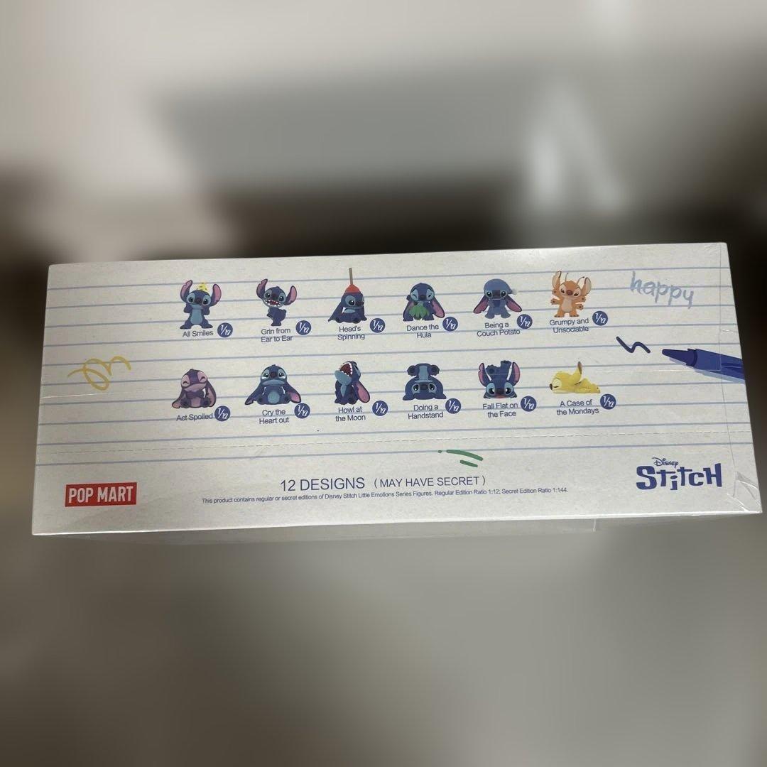 ポップマート　スティッチ　リトルエモーションズ　シュリンク付きBOX