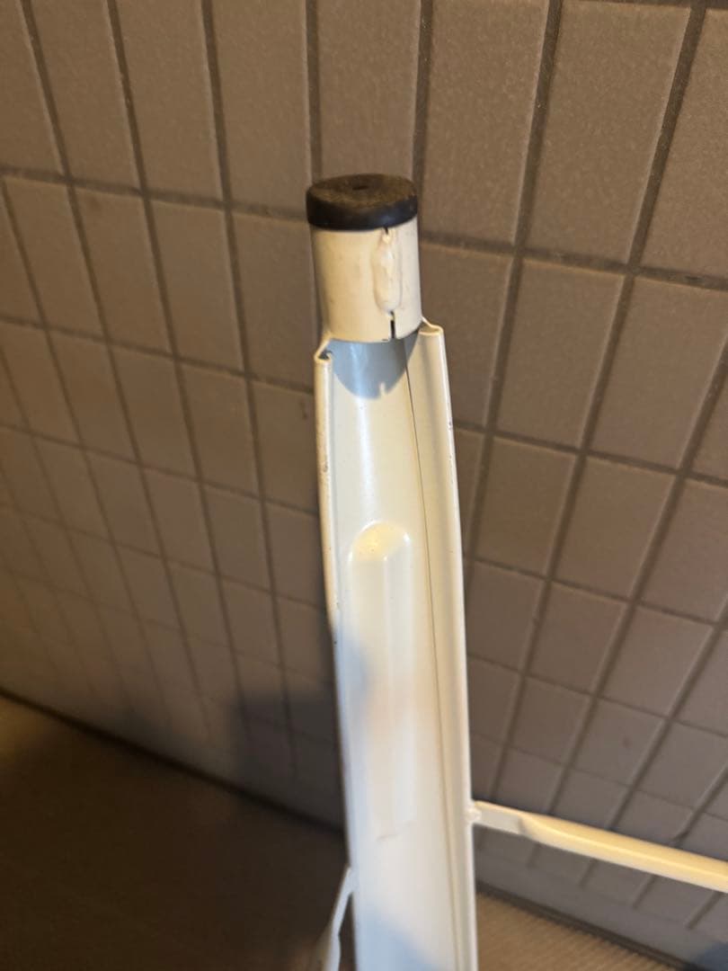 6脚在庫　ハイスツール(座面木製ウッド)ホワイトブレス　スツール/高さ760